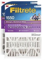 3M Ultra Filtrete Filer 20x25x4 2 Pack