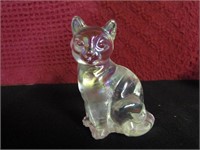 3 1/2"Tall Glass Cat