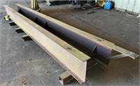 15' steel i-beam work platform