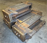 assorted miscellaneous steel (multiple pallets)