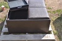 Large storage ottoman