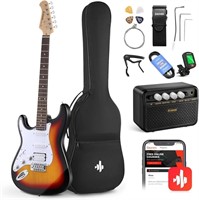 Donner 39 Inch Left-Handed Electric Guitar Kit