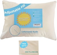 Organic Pillow with Pillowcase - 20x26 Standard