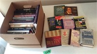 Box of religious books