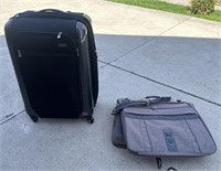 Ricardo Elite suitcase & Samsonite garnet bag