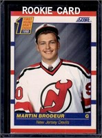 Martin Brodeur ROOKIE CARD 1990 Score 1st Round