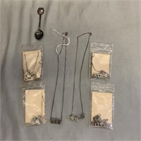 Sterling Necklaces & Spoon