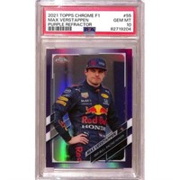 2021 Chrome F1 Max Verstappen Refr. Psa 10