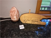 Light Up Rock Lamp and Tailor Board
