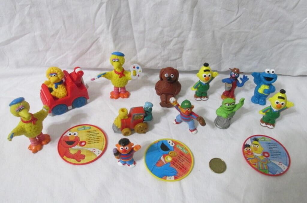 Figurines SESAME Street vintage