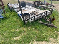 16' FLATBED TRAILER NO VIN