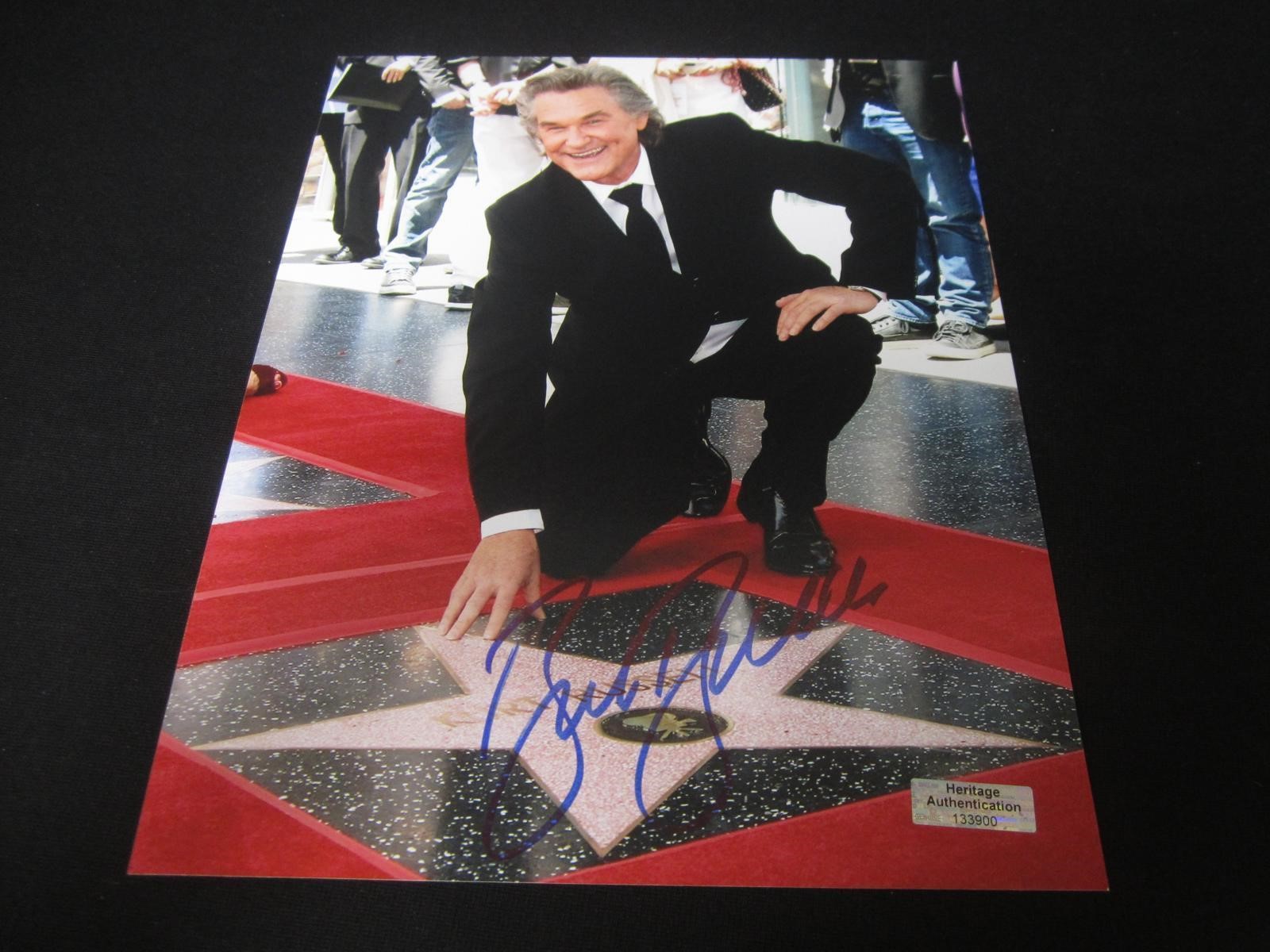 Kurt Russell Signed 8x10 Photo Heritage COA