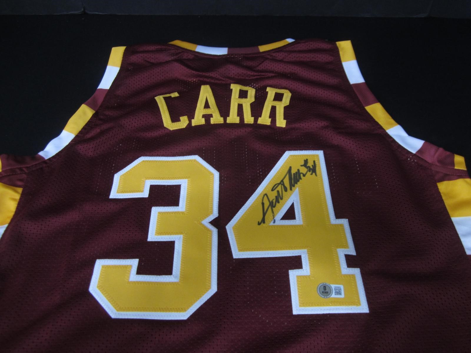 Austin Carr Signed Jersey Beckett Witnessed