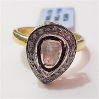 $480 Silver Diamond(1.35ct) Ring