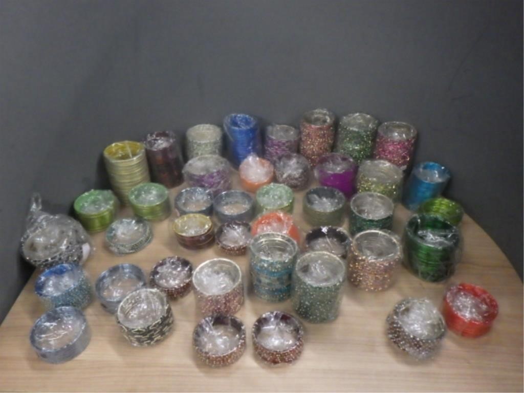 35 SETS OF COSTUME BANGLES