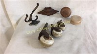 Misc. Casters, drawer pulls