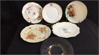 Set of ( 6) Misc. Old plates