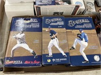 3 - BREWERS BOBBLE HEADS