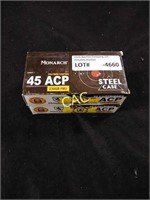 50rds Monarch 45acp 230gr FMJ