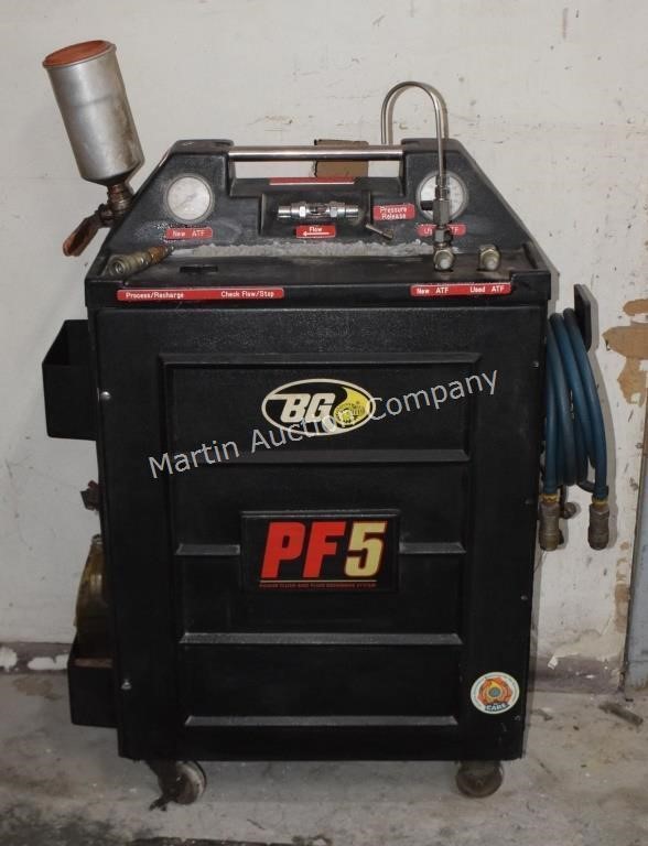 BG PF5 Transmission Flush Machine