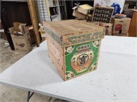 old oriental shipping box - for fireworks or ???