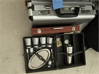 Vintage Portable Drink Set, Briefcase, Suitcases