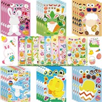 Easter DIY Stickers Game 32PCS x5 sets