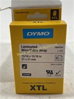 (6) NEW Dymo Laminated Wire/Cable Wrap