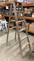 Vintage Wooden Ladder