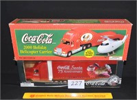 2 Coca-Cola Toy Semi's New in Box - 75th Anny
