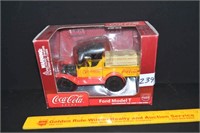 Coca-Cola Brand Ford Model T Die Cast Car Bank