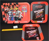 Lot of 3 Nascar Coca-Cola Trays; Two 2003 & 2001