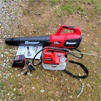 Baur 20v Blower & Sprayer