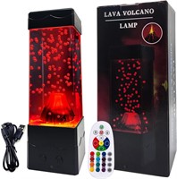 ULN - LED Volcano Lamp w/ Remote Control
