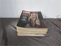 30 Vintage 1966-68 Life Magazines Most in Very