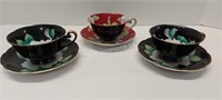 3 - JAPANESE CUPS & SAUCERS