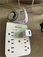 Wall outlet, timer