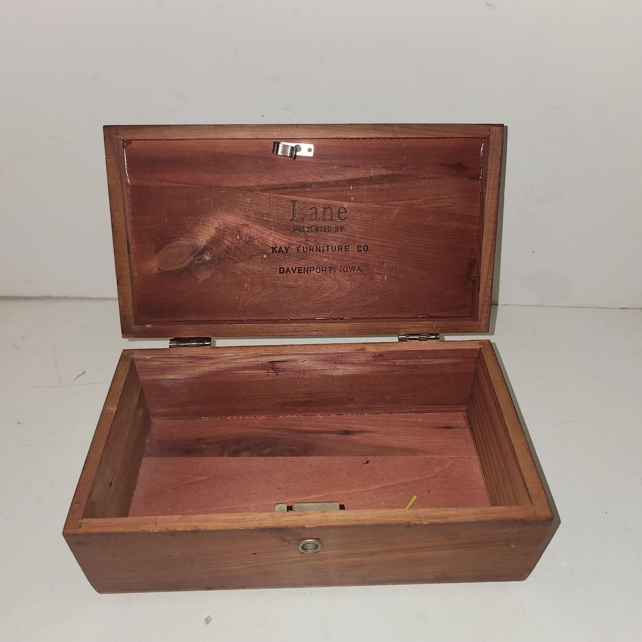 Miniature Lane Cedar box