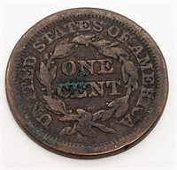 1851 United States Large One Cent Coin