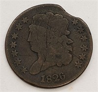 1826 United States Half Cent Coin