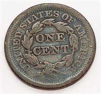 1852 United States Large One Cent Coin1837 United