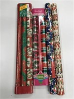 8 Gift Wrap Rolls *New & Opened