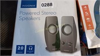 POWERED STEREO SPEAKERS