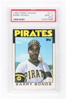 GRADED BARRY BONDS BASEBALL CARD