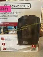 Black & Decker personal ceramic heater