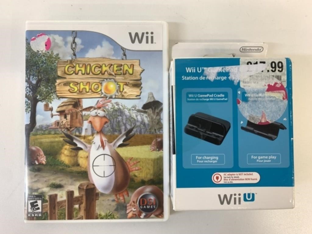 Nintendo Wii Game & Wii U Game Pad Cradle