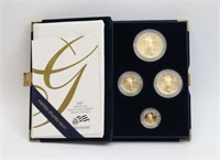 2007 AMERICAN EAGLE 4-COIN GOLD PROOF SET