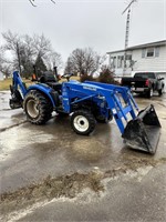 2002 New Holland TC33D Tractor with 683-hours,