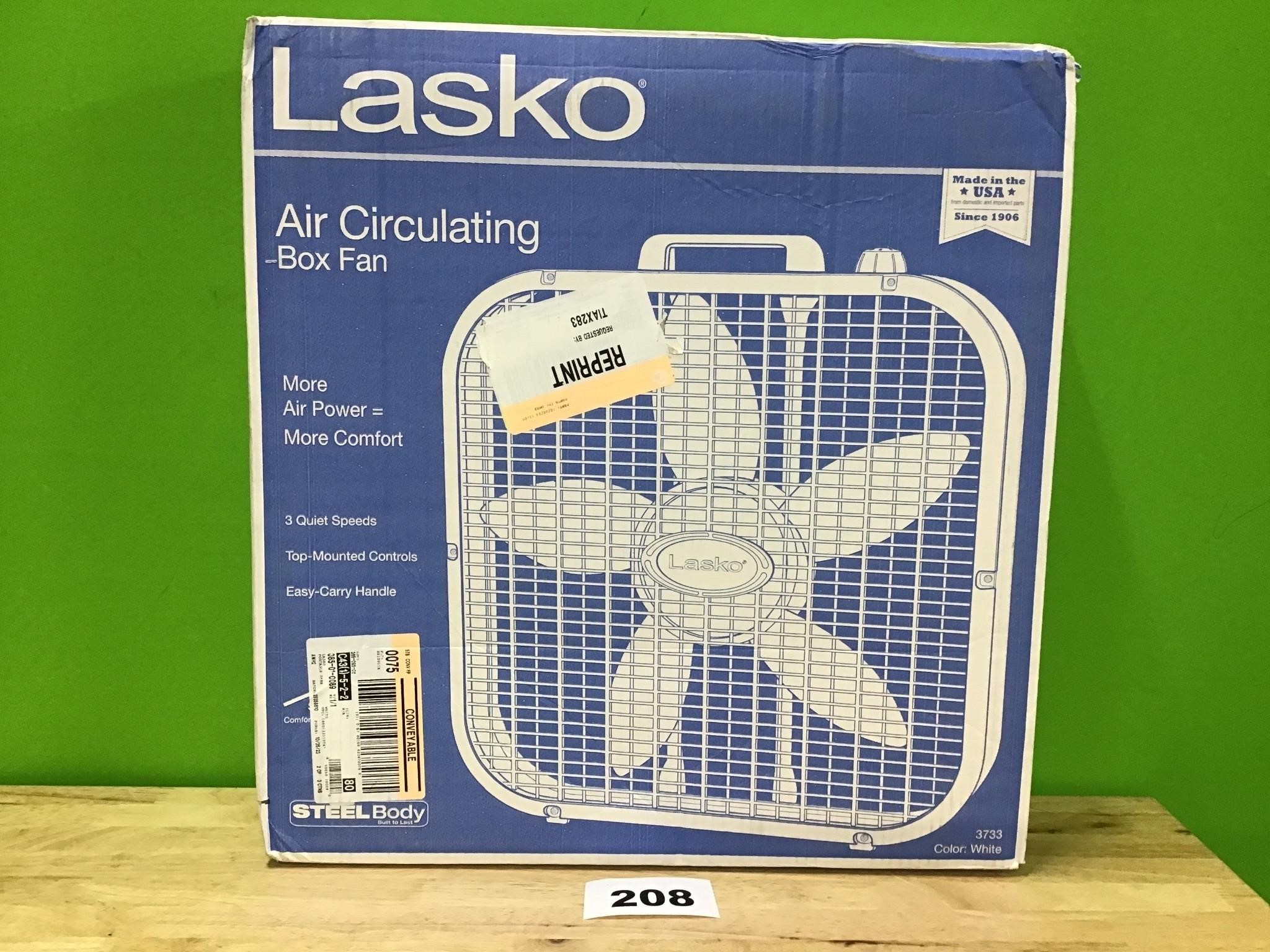 Lasko 3 Speed Box Fan