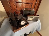 Radios and clock